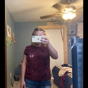 Zumiez alien graphic tee